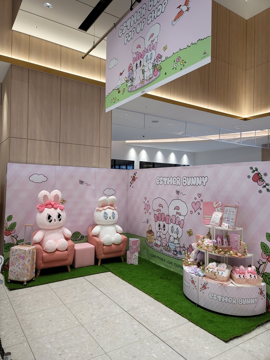 エスターバニーPOPUPshop Cute Esther Bunny Pop-Up Shop Kyoto Station Japan [ 新作品