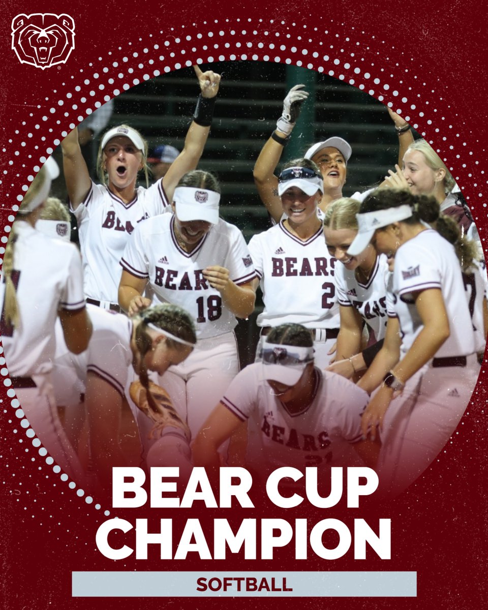 ✨ Bear Cup Champion ✨

<a href="/MoStateSoftball/">Missouri State Softball</a> 

#GoBears  | #BearsChoiceAwards