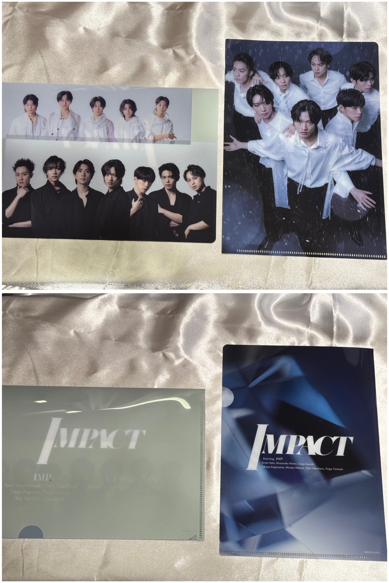 新品未開封】 IMP. IMPACT アクリルキーホルダー フォトカード 全員