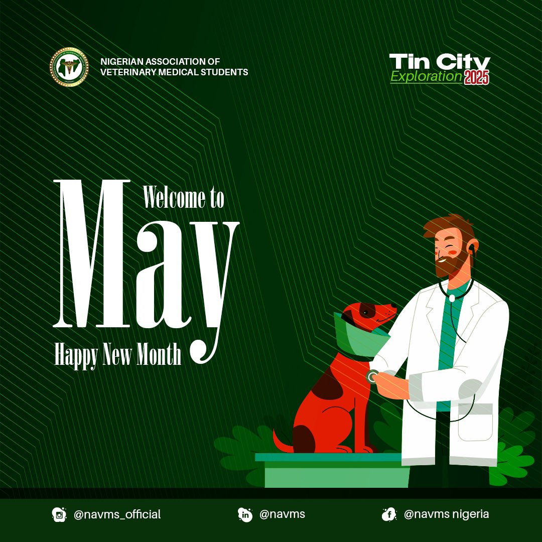 As we welcome the new month of May, we celebrate fresh beginnings, new opportunities, and limitless possibilities. May this month bring joy, success, and fulfillment to your academic and personal endeavors.

From NAVMS NEC!

#MayVibes 
#NAVMS 
#NewMonth
#TincityExploration2025