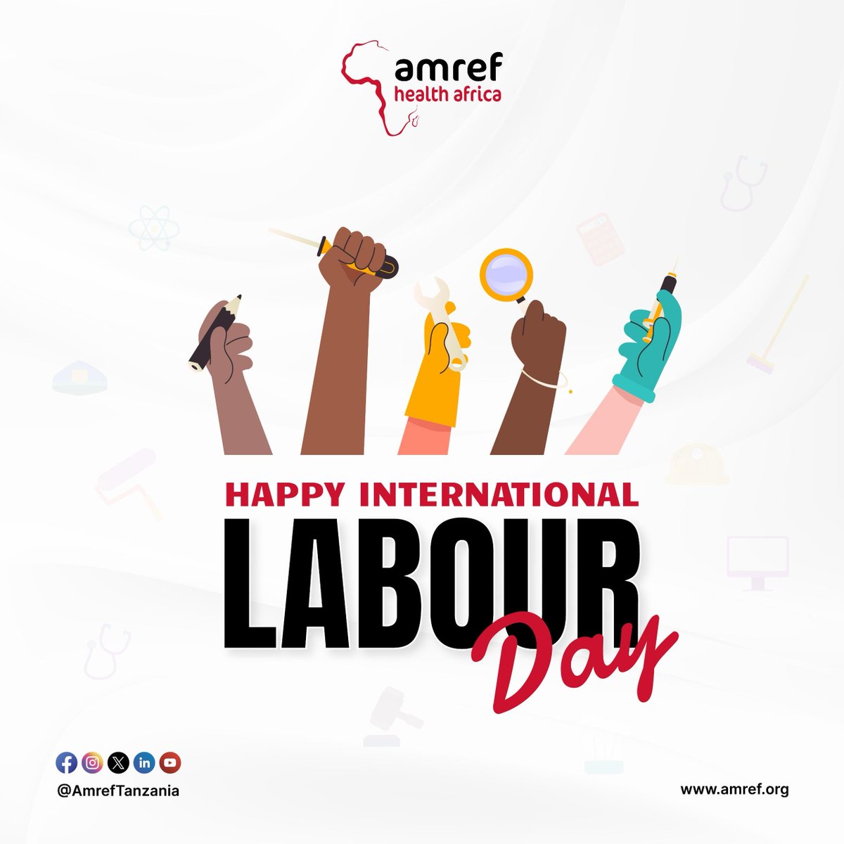 Amref Tanzania (@amreftanzania) on Twitter photo ✨Happy International Labour Day! 🇹🇿
Today we honour the dedication and impact of all workers.
At <a href="/AmrefTanzania/">Amref Tanzania</a>, we remain committed to creating lasting health changes across Tanzania.
#LabourDay
#WorkersDay
#LabourDay2025
#Meimosi2025 🇹🇿 ✨Happy International Labour Day! 🇹🇿
Today we honour the dedication and impact of all workers.
At <a href="/AmrefTanzania/">Amref Tanzania</a>, we remain committed to creating lasting health changes across Tanzania.
#LabourDay
#WorkersDay
#LabourDay2025
#Meimosi2025 🇹🇿
