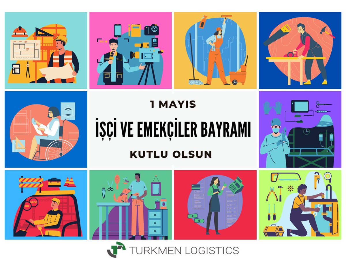 TurkmenLog's tweet image. Emeğiyle hayata değer katan herkese minnetle.

#1mayıs #emekvedayanışma
#türkmenlojistik