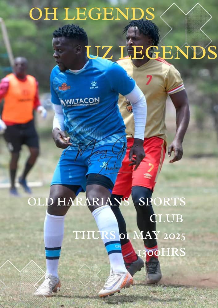 legends_uz_fc's tweet image. A GOOD DAY FOR FOOTBALL!
We kickstart our May fixtures with a short but fiery trip across town to the Old Hararians Sports Club – it’s the battle of the legends!
Legends never retire… they just get better!