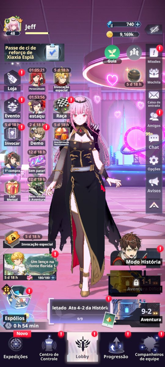 Baixei só por causa da collab e me viciei no jogo 😂🤡