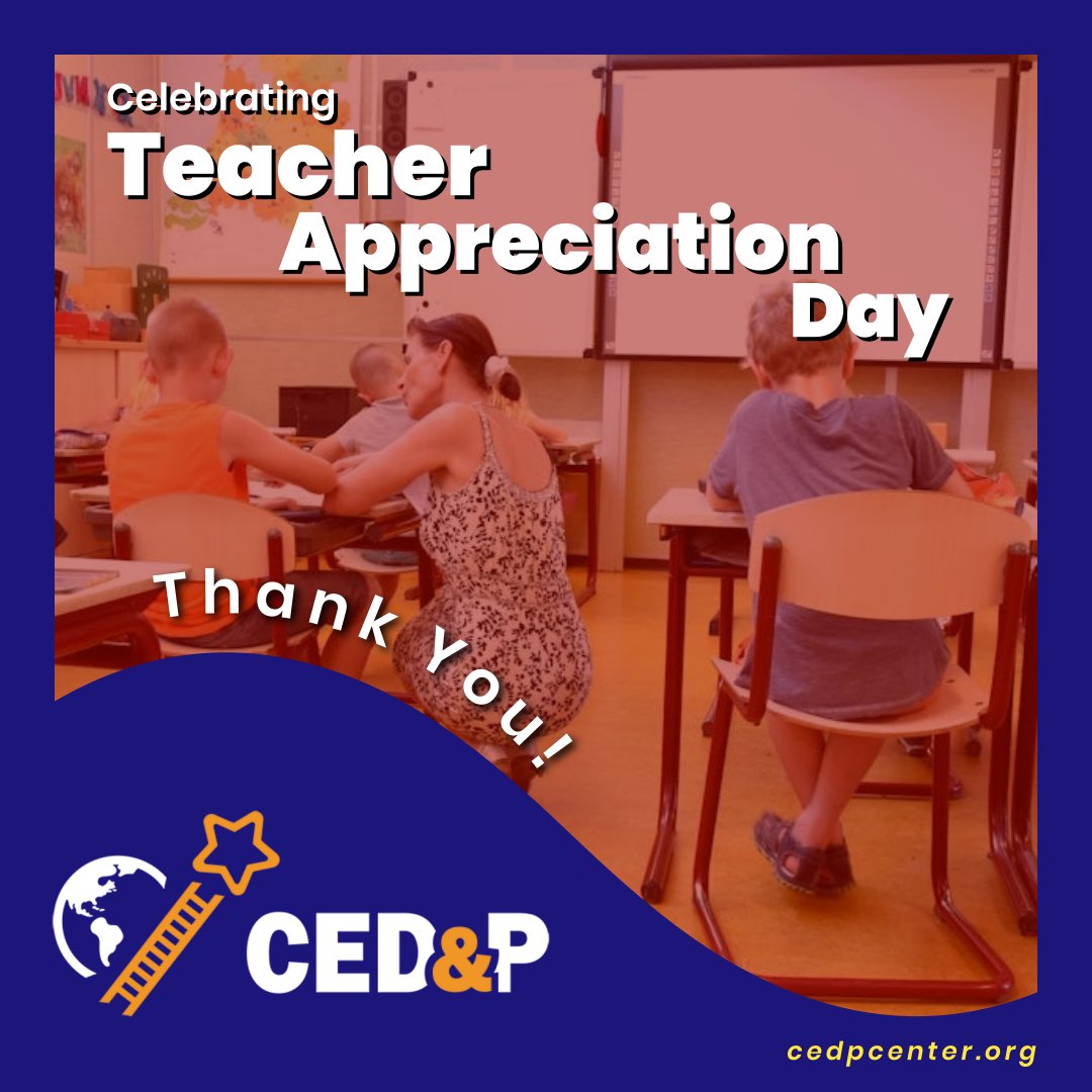 Happy Teacher Appreciation Day! 🎉👩‍🏫👨‍🏫🎉

We celebrate our teachers' passion and hard work, today and every day. You are making a difference and having an immeasurable impact by unlocking scholars' potential. Thank you for all you do to educate, motivate, &amp; inspire our students!
