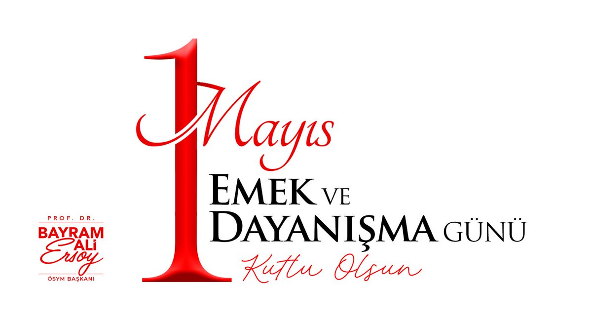BayramAliErsoy's tweet photo. Helal rızık peşinde koşan, Türkiye’nin kalkınmasına emek ve alın teriyle katkıda bulunan tüm işçi kardeşlerimizin 1 Mayıs Emek ve Dayanışma Günü kutlu olsun. https://t.co/9oQfEpFEsT