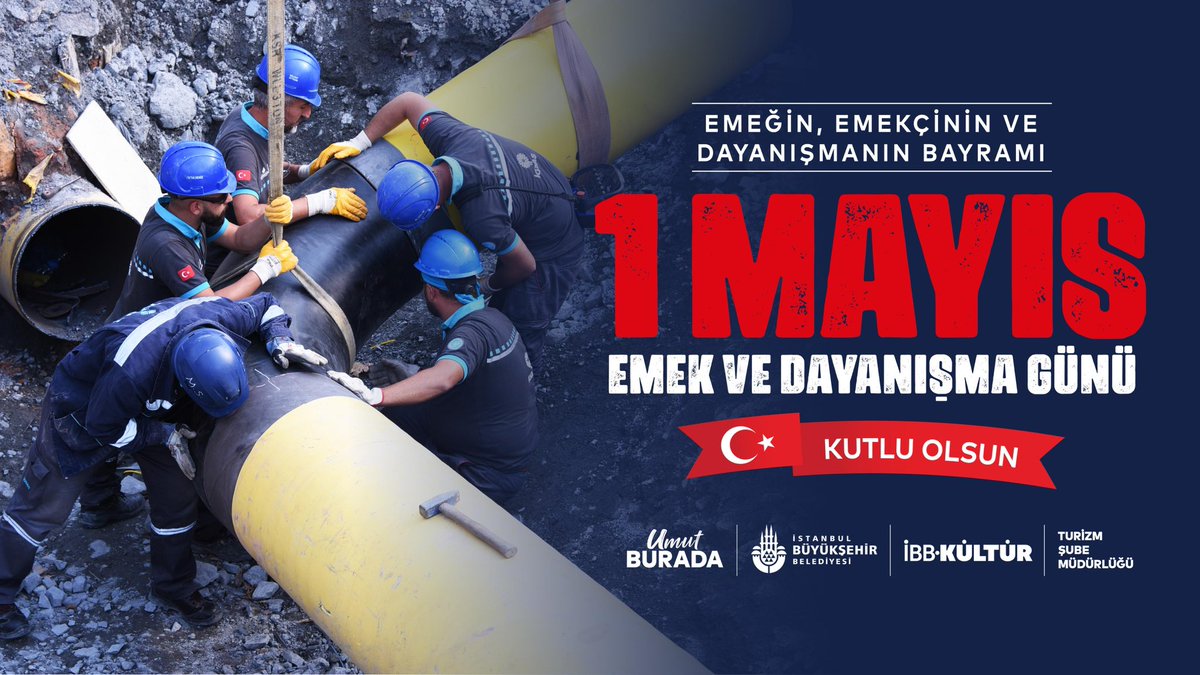 Emeğin, emekçinin ve dayanışmanın bayramı 1 Mayıs.

1 Mayıs Emek ve Dayanışma Günü kutlu olsun!