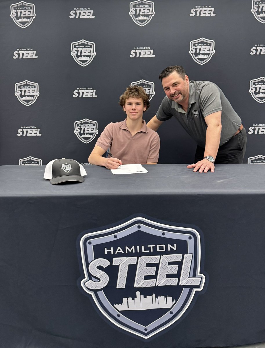 Stasso27's tweet photo. Looking forward to my son Koby Hopf - Stasso and his U16 year. #hamiltonsteel #omha https://t.co/dzyLVb0kRg