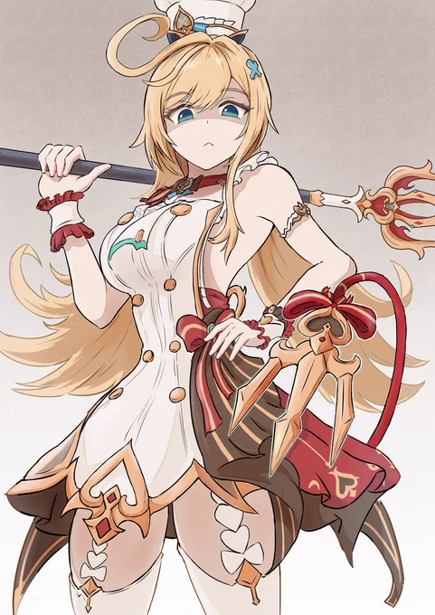 『ヘルズシェフたん』 #エスコフィエ #原神 