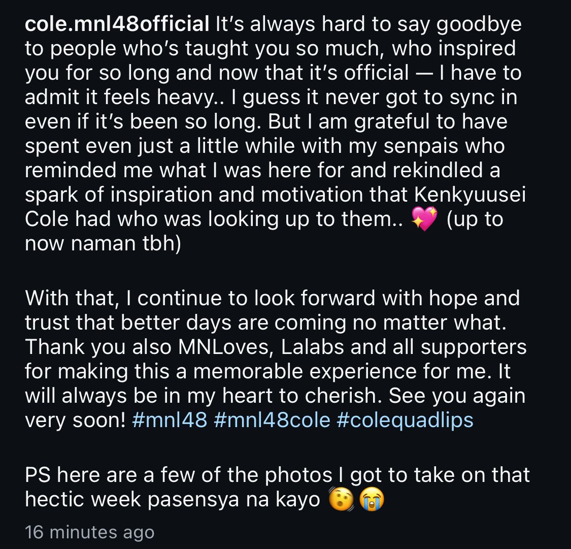 #MNL48RebootAndRise #MNL48 #mnl48Cole