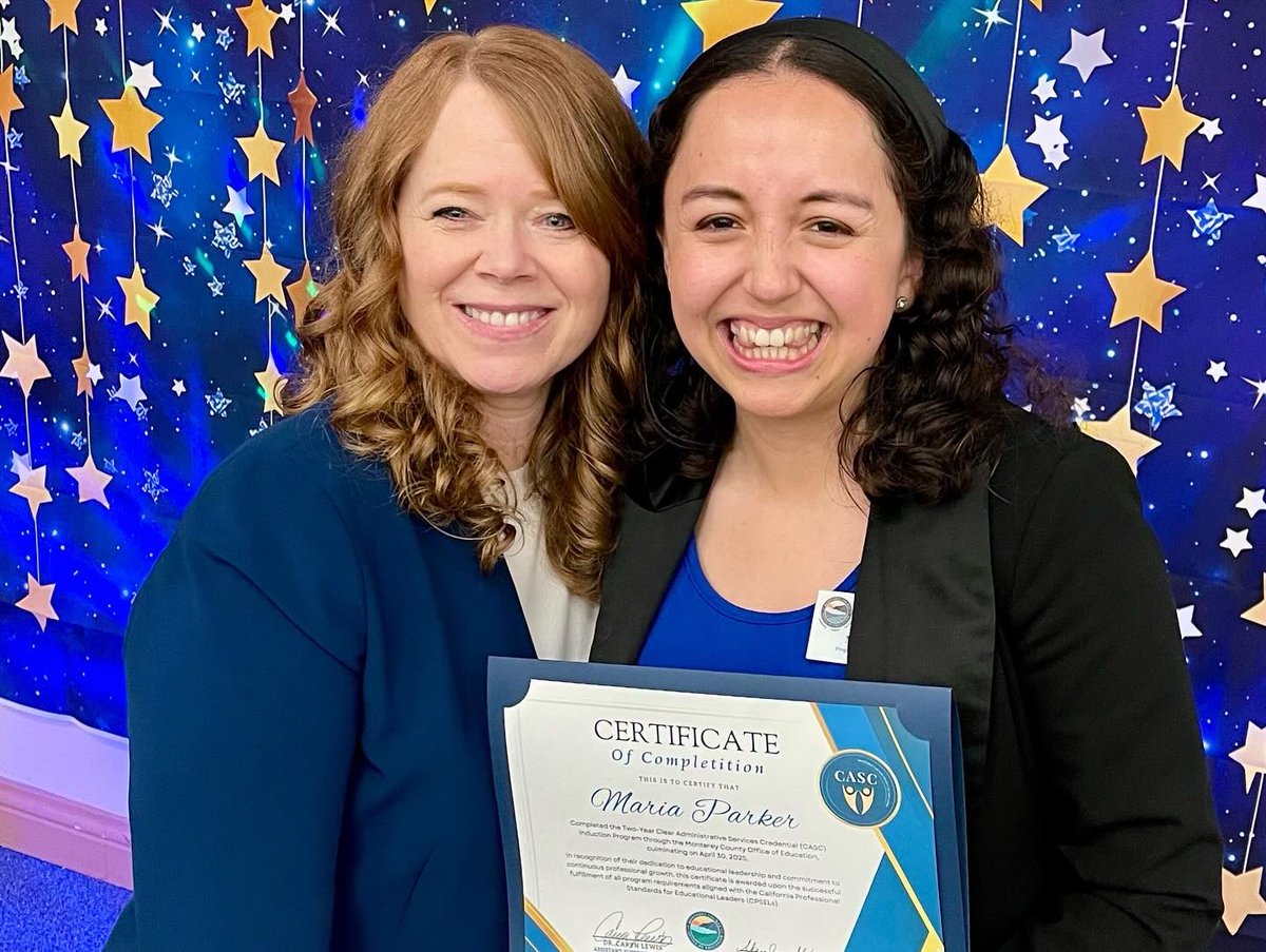 Educational Services (@mcoe_edservices) on Twitter photo MCOE celebrated the success of amazing education leaders earning their clear credential today! 🎉🙌
Congrats to our own Educational Services team members, Gretchen Kelly and Maria Parker! 🥳🤩
<a href="/MaralinaMilazzo/">Maralina Milazzo</a> <a href="/parker_ideas/">Maria Parker, M.Ed.</a> <a href="/MCOE_TandLTeam/">𝕄ℂ𝕆𝔼 𝕋𝕖𝕒𝕔𝕙𝕚𝕟𝕘 & 𝕃𝕖𝕒𝕣𝕟𝕚𝕟𝕘</a> <a href="/MrRodGarcia/">Rod Garcia</a> <a href="/TeacherLora/">Lora Carey</a> <a href="/MCAETorg/">MCAET TV</a> MCOE celebrated the success of amazing education leaders earning their clear credential today! 🎉🙌
Congrats to our own Educational Services team members, Gretchen Kelly and Maria Parker! 🥳🤩
<a href="/MaralinaMilazzo/">Maralina Milazzo</a> <a href="/parker_ideas/">Maria Parker, M.Ed.</a> <a href="/MCOE_TandLTeam/">𝕄ℂ𝕆𝔼 𝕋𝕖𝕒𝕔𝕙𝕚𝕟𝕘 & 𝕃𝕖𝕒𝕣𝕟𝕚𝕟𝕘</a> <a href="/MrRodGarcia/">Rod Garcia</a> <a href="/TeacherLora/">Lora Carey</a> <a href="/MCAETorg/">MCAET TV</a>