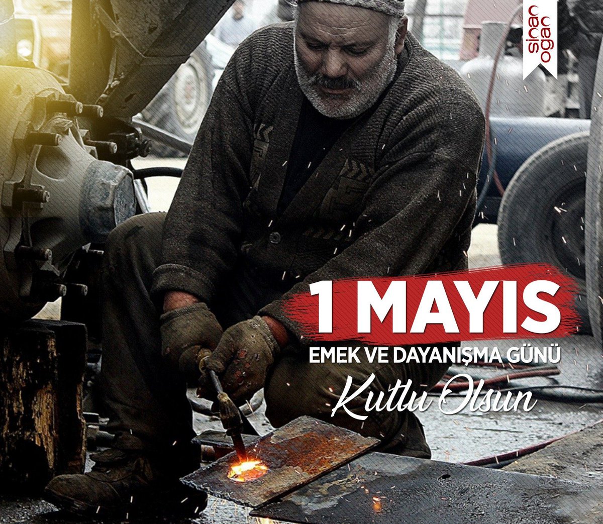 DrSinanOgan's tweet photo. Alnının teriyle katma değer yaratan bütün iş kollarındaki emekçilerimizin #1Mayıs Emek ve Dayanışma Günü’nü kutluyorum. 

Emeğe olan saygının yeşertildiği, güvenli iş ortamının sağlandığı ve emek karşılığında daha adil bir ücretin alındığı güzel bir Türkiye diliyorum. https://t.co/CRXbZoGvSL