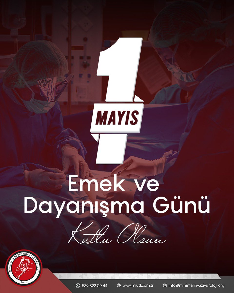 ✊ Çağdaş bir toplumun temelini atan tüm emekçilerin 1 Mayıs İşçi ve Emekçi Bayramı kutlu olsun.
Emeğin, alın terinin ve adil yaşam mücadelesinin her zaman yanındayız.
Daha adil, daha eşitlikçi bir çalışma hayatı için birlikte üretmeye ve destek olmaya devam edeceğiz. 💐

#MİÜD