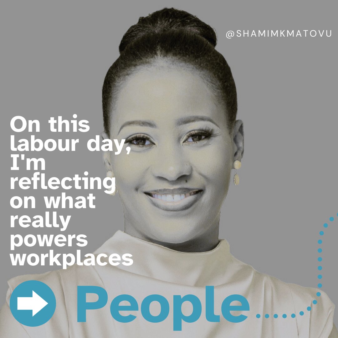 Dr. Shamim K.Matovu (@shamimkmatovu) on Twitter photo This Labour Day, I’m reminded:
It’s not KPIs or systems that power organisations — it’s people.
<a href="/dscoverltd/">Dscover - A Culture Design Company</a>, we continue to build workplaces that honour effort, nurture potential, and lead with empathy.
Happy Labour Day!
#LabourDay #WorkplaceCulture #LeadershipMatters This Labour Day, I’m reminded:
It’s not KPIs or systems that power organisations — it’s people.
<a href="/dscoverltd/">Dscover - A Culture Design Company</a>, we continue to build workplaces that honour effort, nurture potential, and lead with empathy.
Happy Labour Day!
#LabourDay #WorkplaceCulture #LeadershipMatters