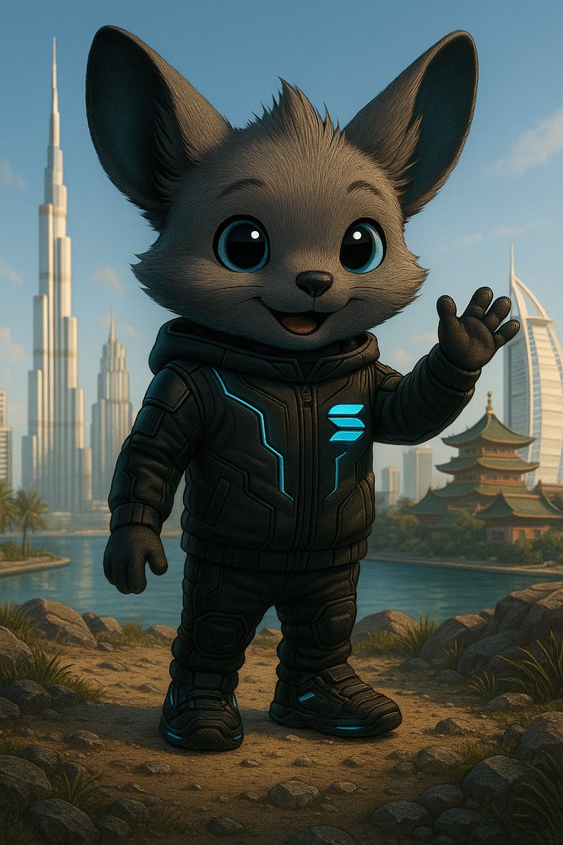 ilipikaili's tweet photo. ☀️ Good morning from Dubai!  
ili Pika is up and ready in full style — rocking the signature outfit and soaking in the Dubai vibes.  
Let’s make today legendary!  

#iliPika #NFT #Dubai #gm #Web3 https://t.co/3TCt9efYj9