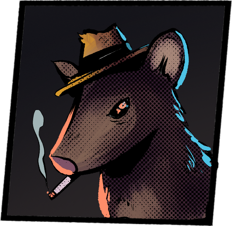 _SamGC's tweet image. Couldn't hold myself back and I had to draw Chev Hampton from "Cheese in the Reason", a Gamejam by @studiolaaya 
Comicbook art style avatars could add an extra pulp layer to it! Don't you think?

Play the game! studio-laaya.itch.io/cheese-is-the-…