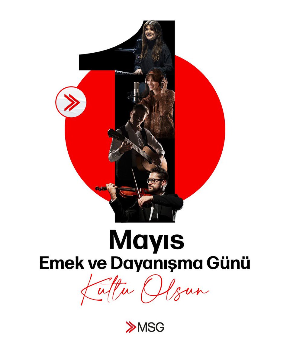 Her notada bir iz, her eserde büyük bir emek var.
Müziğe değer katan, yaratan ve paylaşan herkesin yanındayız. Dayanışmanın gücüyle emeği koruyor, yaratıcılığı destekliyoruz.

Tüm emekçilerin 1 Mayıs Emek ve Dayanışma Günü kutlu olsun!

#1mayıs #MSG