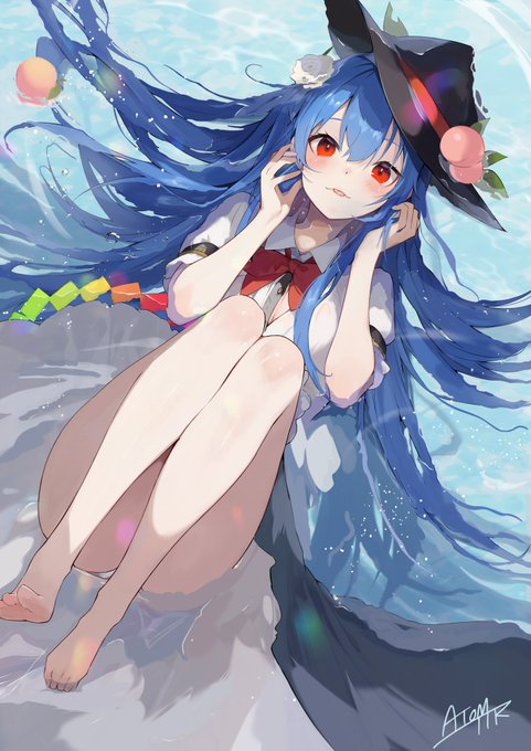 #GWはフォロワーさんが増えるらしい  
#東方Project 

比那名居ゆらり 