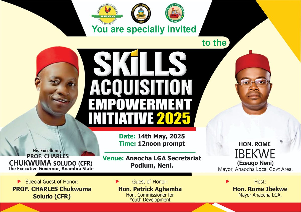 romeibekwe's tweet image. Greater Anaocha Is Possible 
#SolutionIshere
#GreaterAnaochaIsPossible