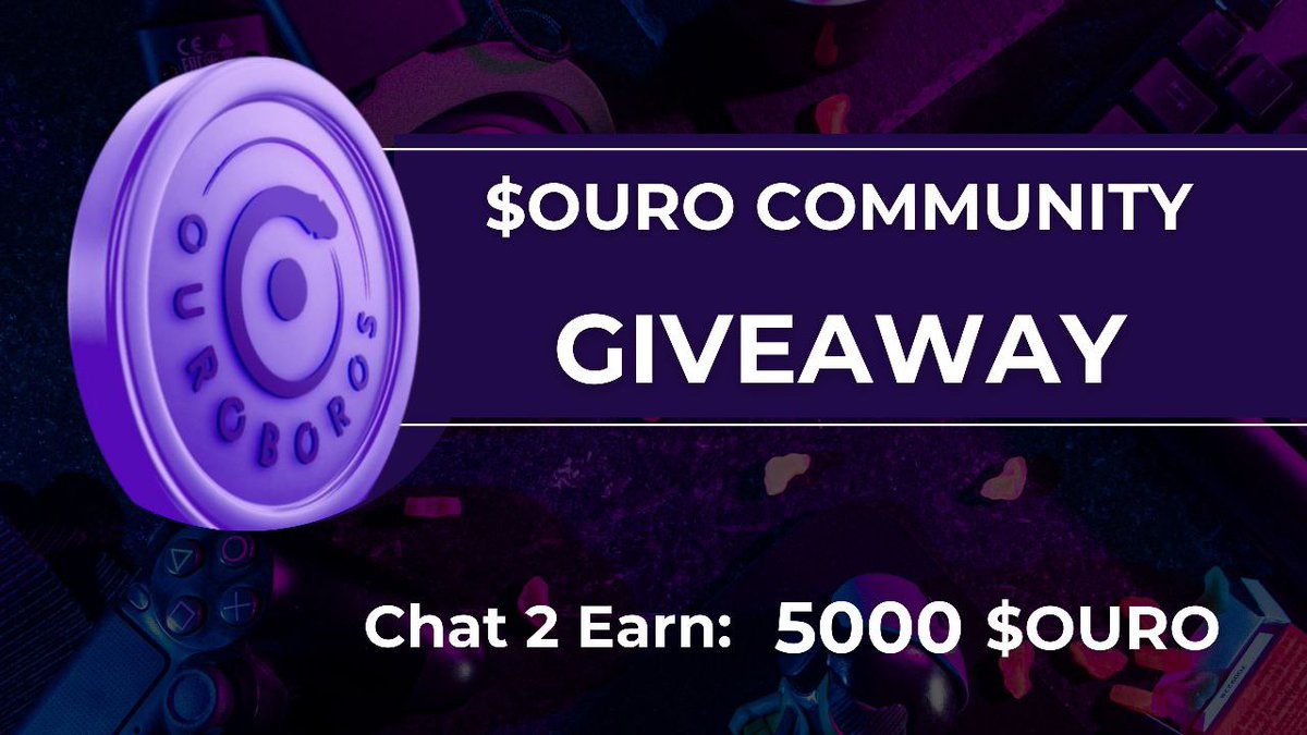 Just in:
Hello Crypto Enthusiasts!🚀

  ❗️❗️❗️❗️❗️❗️❗️❗️❗️

Big news — $OURO is officially listing today on XT.com Exchange!
To celebrate, we're launching 5000 $OURO TOKEN Community Giveaway 💸
