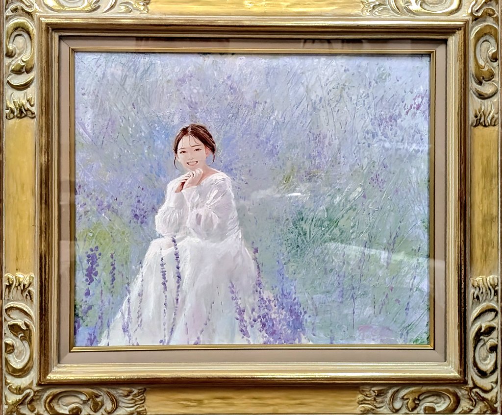 _chi0708's tweet photo. とある公募展に出品した油彩
 #油絵  #油彩 https://t.co/mQlz2nMdbL