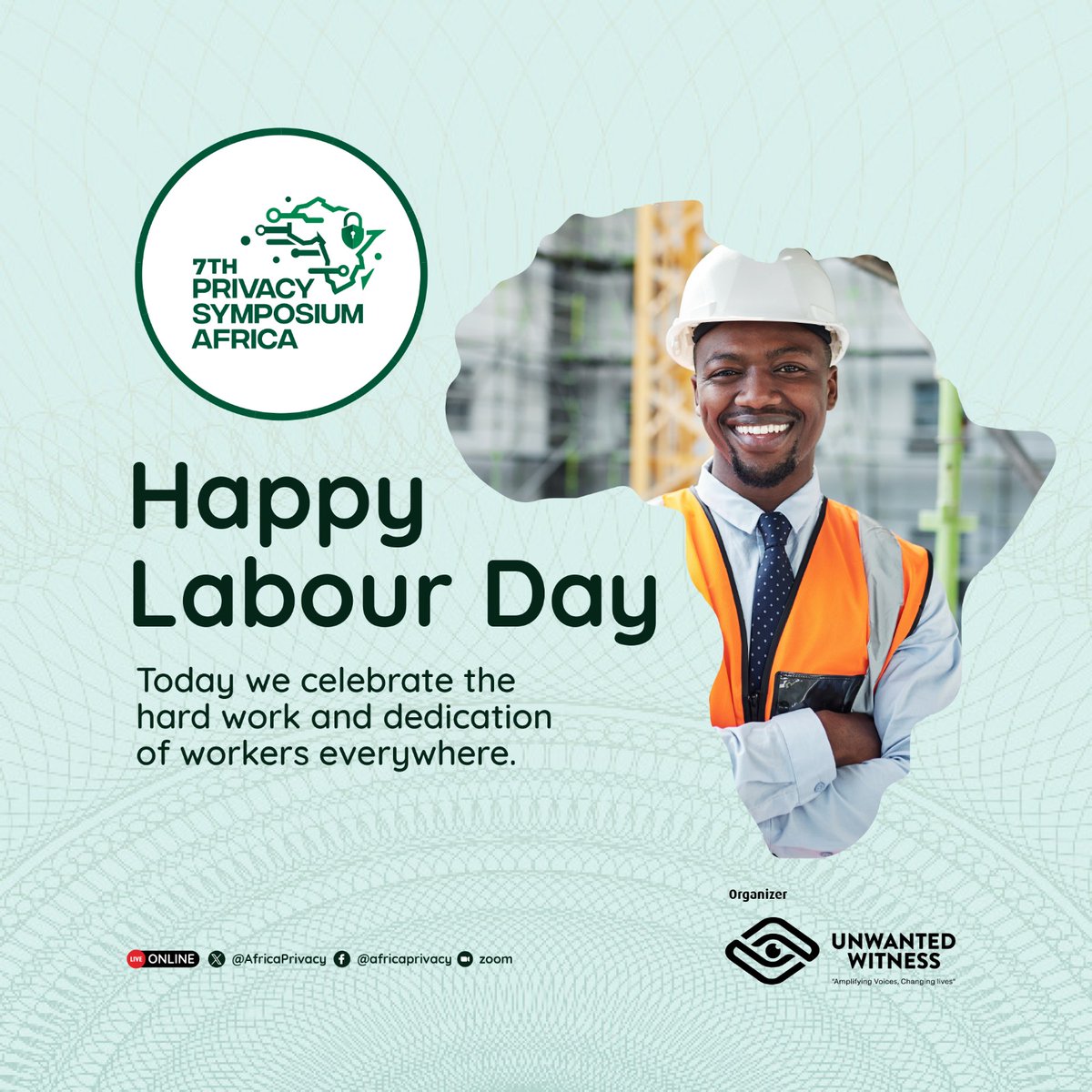 Happy #LabourDay from Privacy Symposium Africa!
Today we honor not just the work, but the right to work with dignity and privacy.

In a digital era, protecting workers’ data is protecting their freedom.

#PSA2025