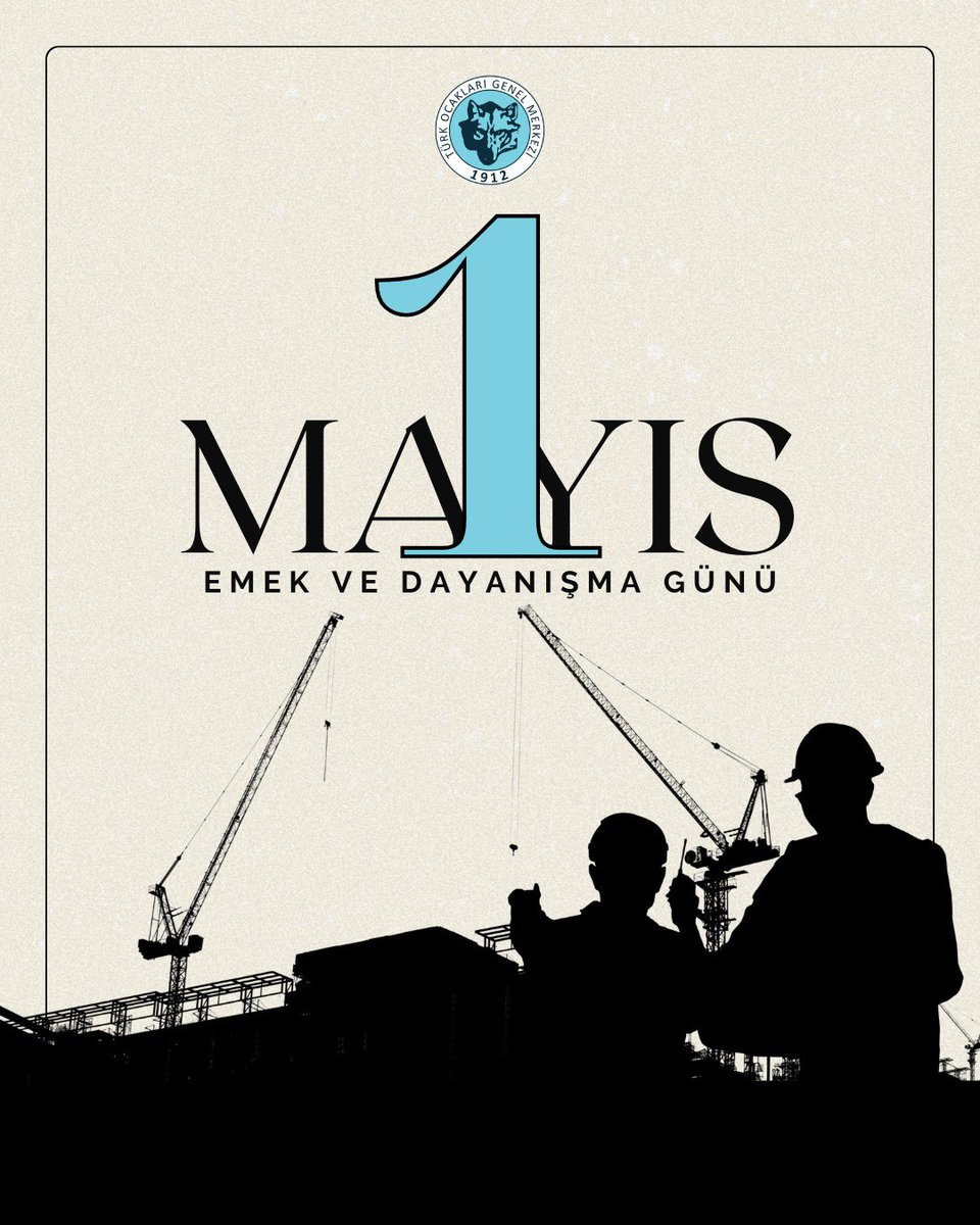 Emek ve ekmek mücadelesi verirken hayatlarını kaybeden işçilerimizi rahmetle anıyor, “İşçiye hakkını alın teri kurumadan veriniz” anlayışının hakim olduğu bir çalışma hayatı temenni ediyoruz.

Bütün emekçilerimizin 1 Mayıs Emek ve Dayanışma Günü Kutlu Olsun! ⚒️