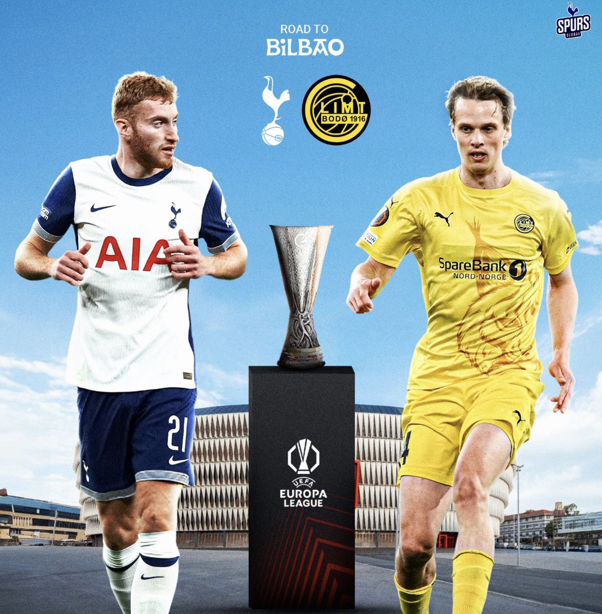 BODØ 🤝🏽 EUROPE LEAGUE

VIPPS KONKURRANSE📲

TOTTENHAM - BODØ/GLIMT

Gjør følgende:
💙 Kommenter resultatet
💙Retweet/like og følg meg
💙Bli medlem av Odds og spill i Norge discorden -> discord.gg/95HgMeRv

500kr til samtlige med full pott!💸