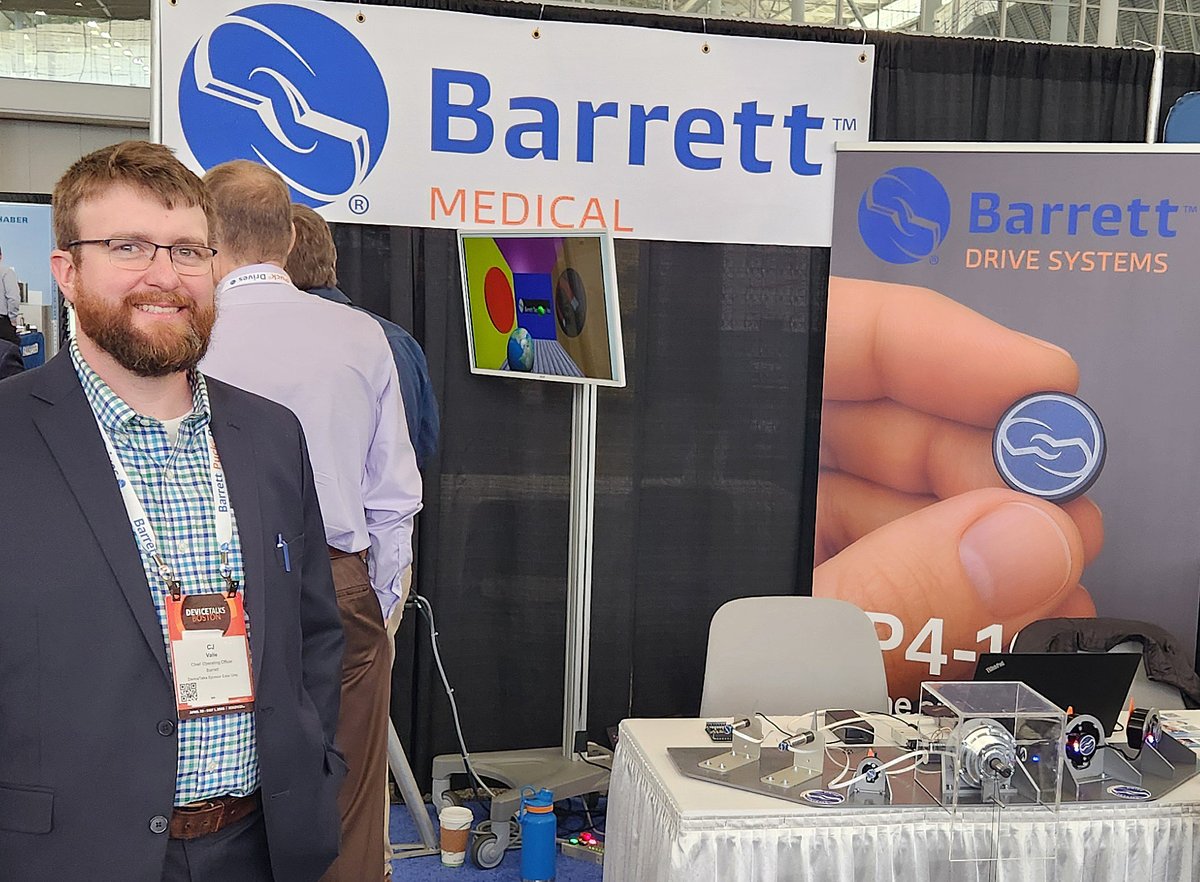 MDB took a stroll through the 2025 Robotics Summit &amp; Expo show floor! #Tecan, #NewEnglandWire, #BMF, #BarrettMedical, #MDB, #medicaldesignbriefs