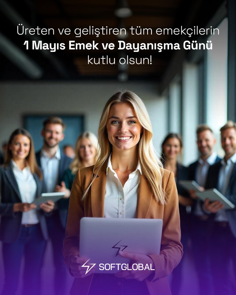 Üreten ve geliştiren tüm emekçilerin 1 Mayıs Emek ve Dayanışma Günü kutlu olsun! 

#SoftGlobal #1Mayıs