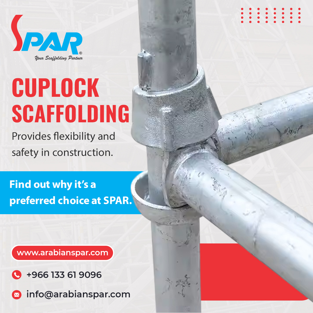 ArabainSpar's tweet image. Reach New Heights with Our Cuplock Scaffolding System!
.
☎ +966 (13) 3619096, +966 (13) 3627320
📧 info@arabianspar.com
🌐 arabianspar.com
#arabianspar #scaffoldingcuplock #cuplockSystem #cuplock #couplockstand #scaffoldingservices #scaffolding #ScaffoldingExperts