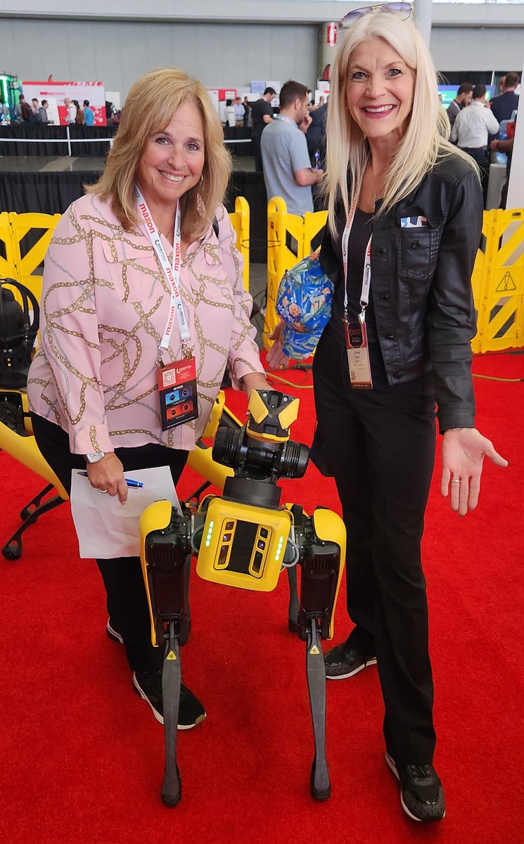 More exhibits from the 2025 Robotics Summit &amp; Expo! #ABCorp, #Infor, #maxon, #bostondynamics, #MDB, #medicaldesignbriefs