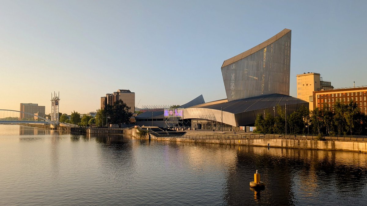 Early morning arrival at the Imperial War Museum in Manchester ahead of today's <a href="/Virtue_Tech/">Virtue Technologies</a> Technology Council with IT Directors from Multi Academy Trusts from around the country.