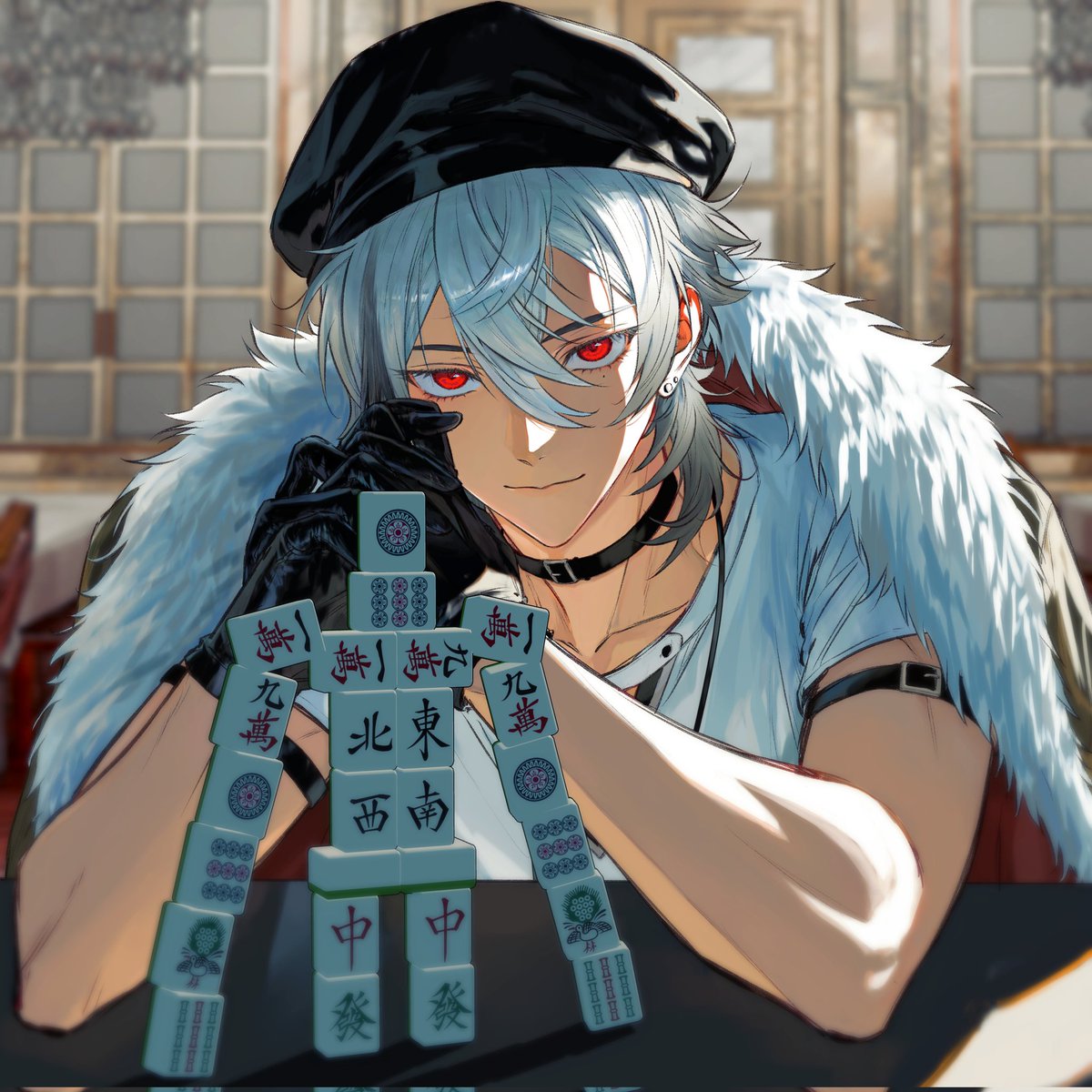 Leave_the__Gun's tweet image. 그리고 올리면서 꼭
요즘 작혼이라는 게임이 정말 재밌더라고요 특히 작혼의 쿠츠지라는 캐릭터가 정말 마음에 들었어요^^
라고 해줘

(근데 제가 마작룰을 잘 몰라서 일단 갖고 있는 거 중에 제일 세 보이는 패로 넣어봤어요)