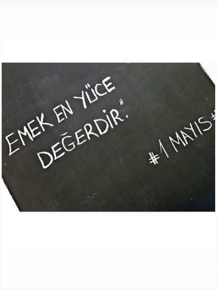 Emek en yüce değerdir.
Türkiye’nin kalkınarak büyümesi için emek ve alın teri döken işçi kardeşlerimizin #1Mayıs Emek ve Dayanışma Günü’nü kutluyorum.