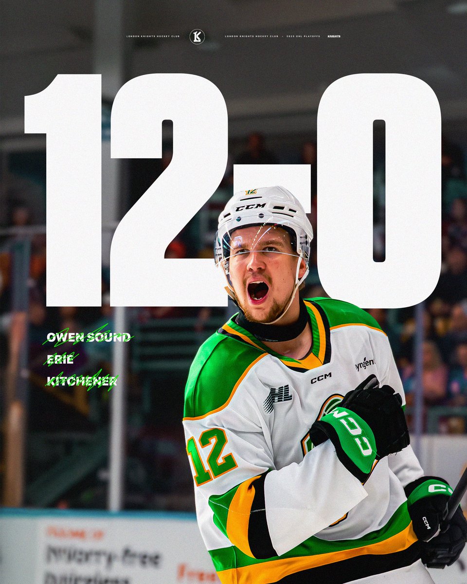 SWEPT THE WEST.

#OHLPlayoffs