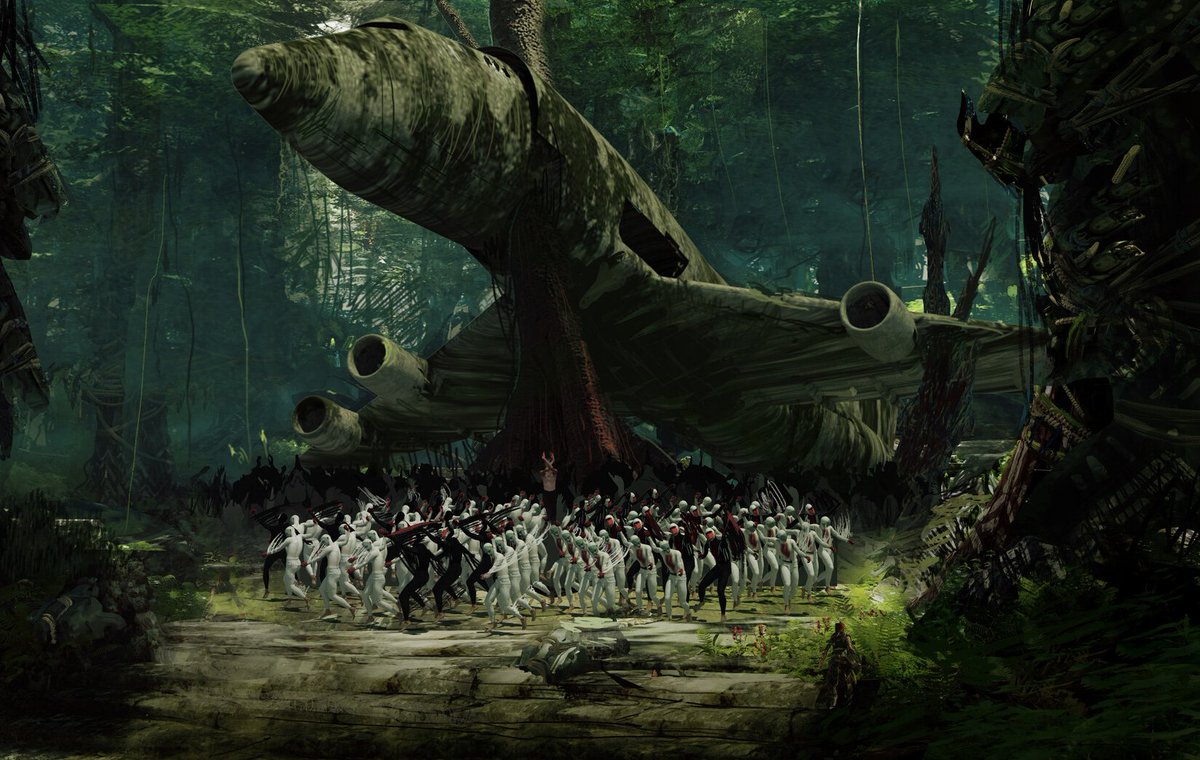 Horizon forbidden west early sketching