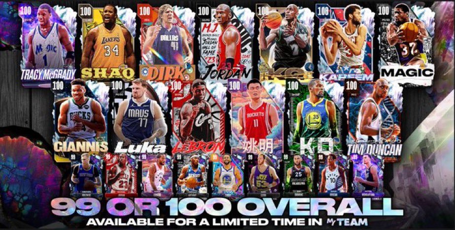 It’s time to bring back the 99 or 100 overall pack