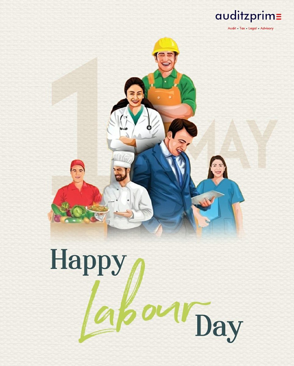 auditzprime's tweet photo. "Behind every product and service is a hardworking team making it happen. This Labor Day, we celebrate YOU — our employees, partners, and the entire labor force. Thank you for your dedication!"

#laborday #labordayweekend #laborday2025 #professionalservices #auditzprime #b2b https://t.co/IrDhEbxj9i