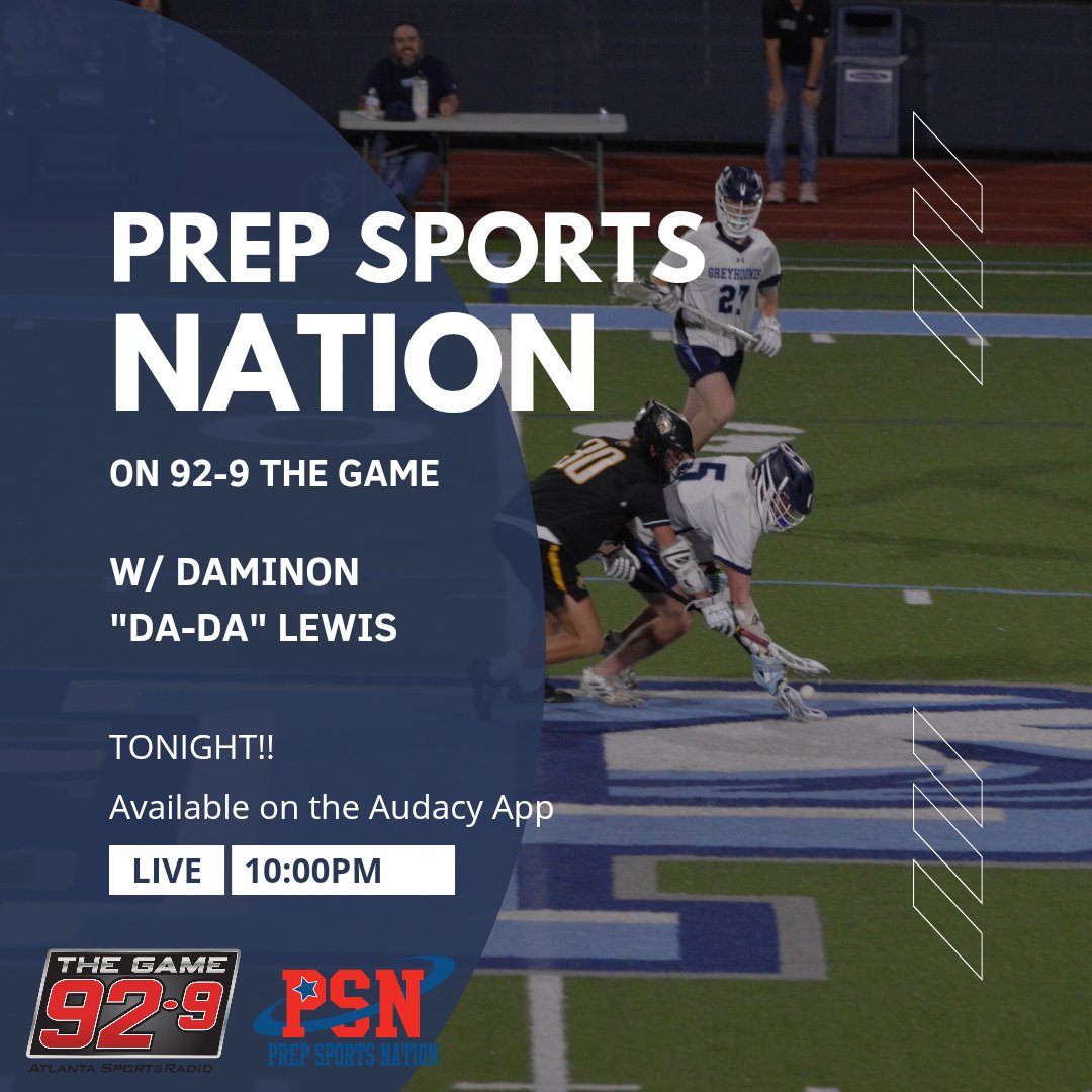 Prep Sports Nation (@ps_nation_) on Twitter photo Coming 2nite on @929thegame PSN is live w/ @thedlewis4real as he recaps the week and catches up w/ <a href="/RoswellMensLax/">Roswell Lacrosse</a> Coach Bryan Wallace Coming 2nite on @929thegame PSN is live w/ @thedlewis4real as he recaps the week and catches up w/ <a href="/RoswellMensLax/">Roswell Lacrosse</a> Coach Bryan Wallace