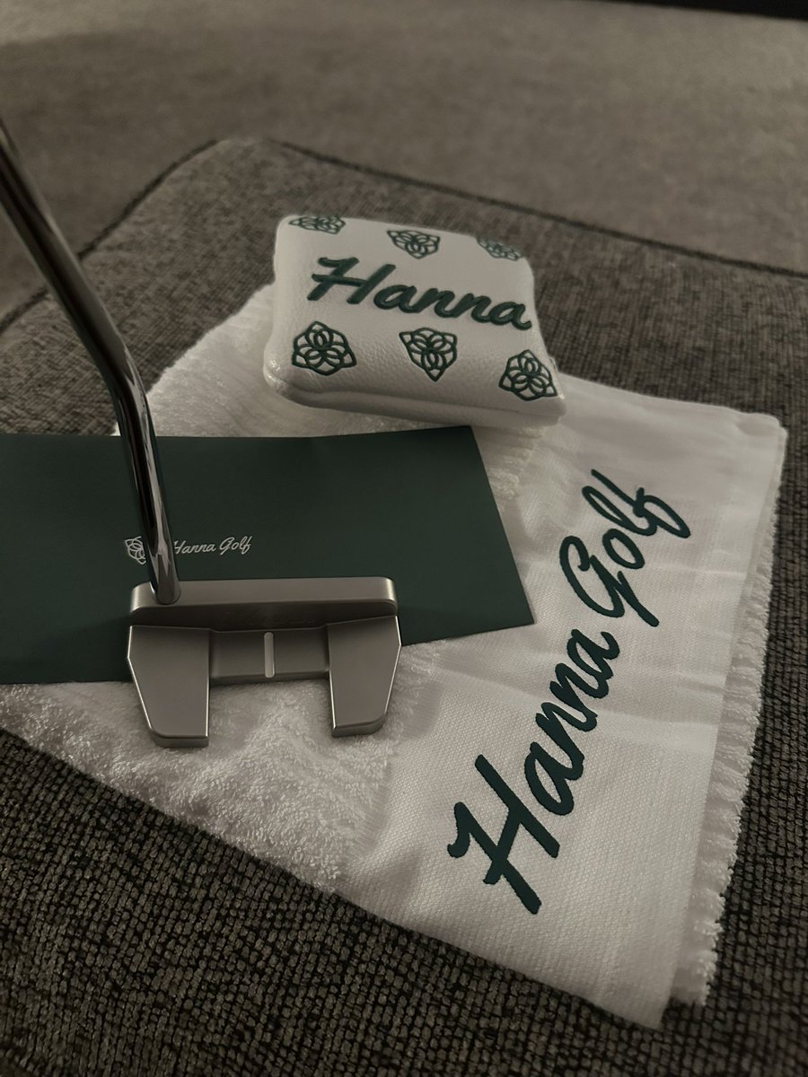 Much more than a putter. It’s a piece of art. <a href="/HannaGolfCo/">Hanna Golf</a> is a great story that is just getting started. From one Panther to another, thanks <a href="/DoerflerJared/">Jared Doerfler</a>!