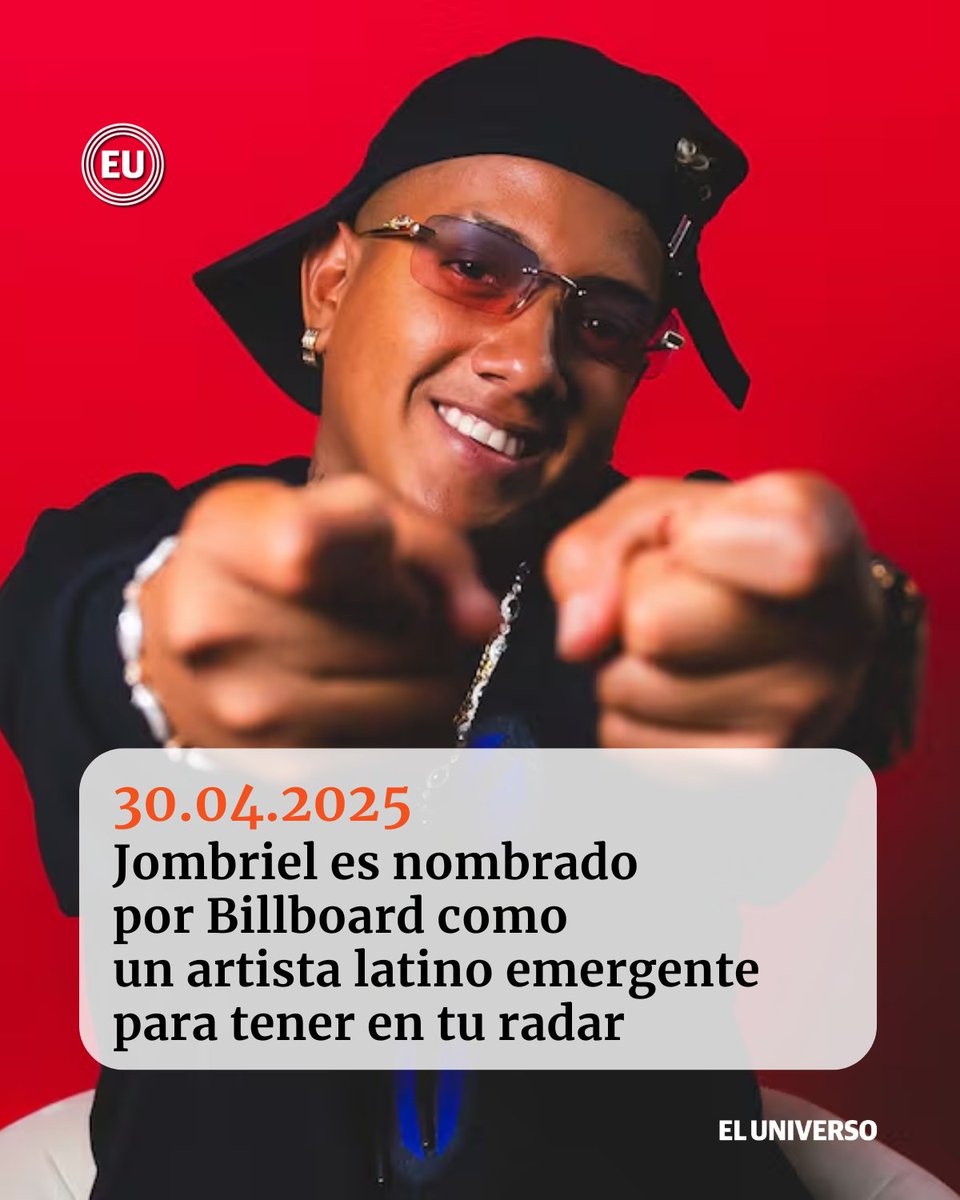 #Jombriel es nombrado por #Billboard como un artista latino emergente para tener en tu radar: ‘Está a punto de convertirse en una de las próximas estrellas del género urbano’ ow.ly/u9EQ50VL11e