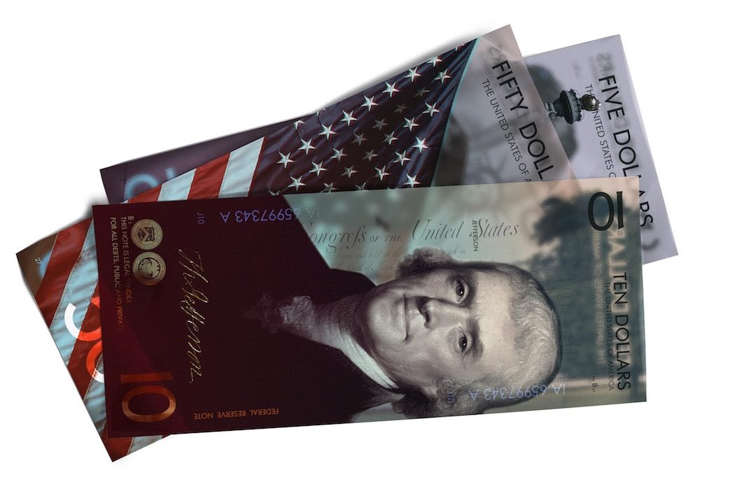 Currency re-design concept by Andrey Avgust