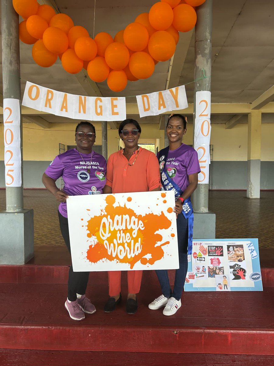 Dressed in striking orange and armed with banners, chants, and unwavering determination, members of the NAJ took to the streets of St Elizabeth for their Orange Day Road March, calling attention to the urgent need to end gender-based violence. Read more :vpajamaica.org/post/nurses-ho…