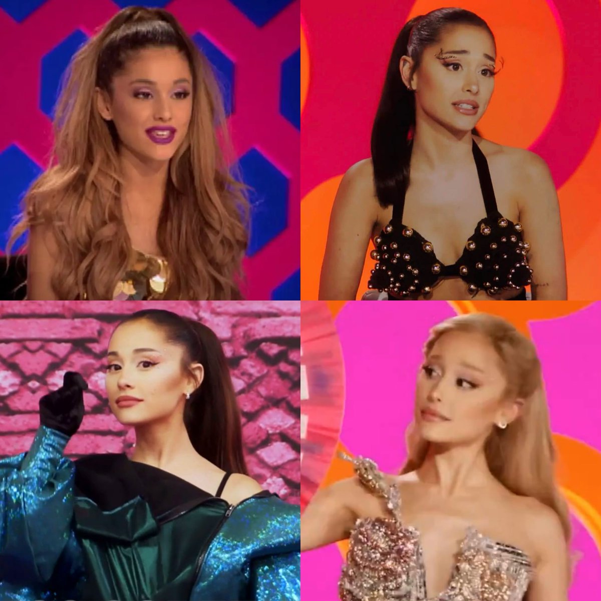 Ariana Grande on ‘RuPaul’s Drag Race’ over the years.