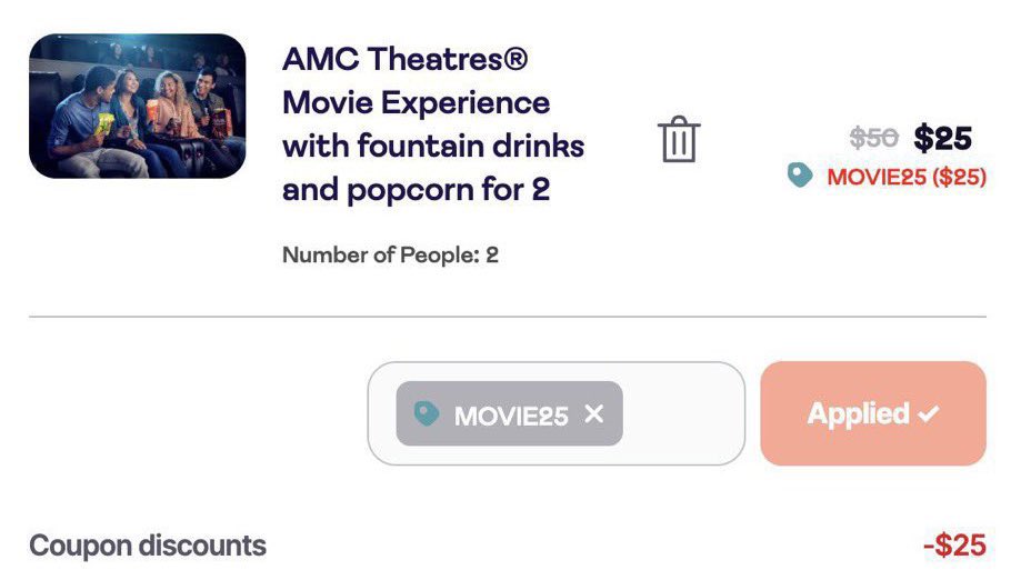 AD: Get 2 AMC Theater Movie Tickets, 2 Drinks, and 1 Popcorn for only $25 w/code MOVIE25 🎟️ 

Shop -> mavely.app.link/e/3duuvEau8Rb