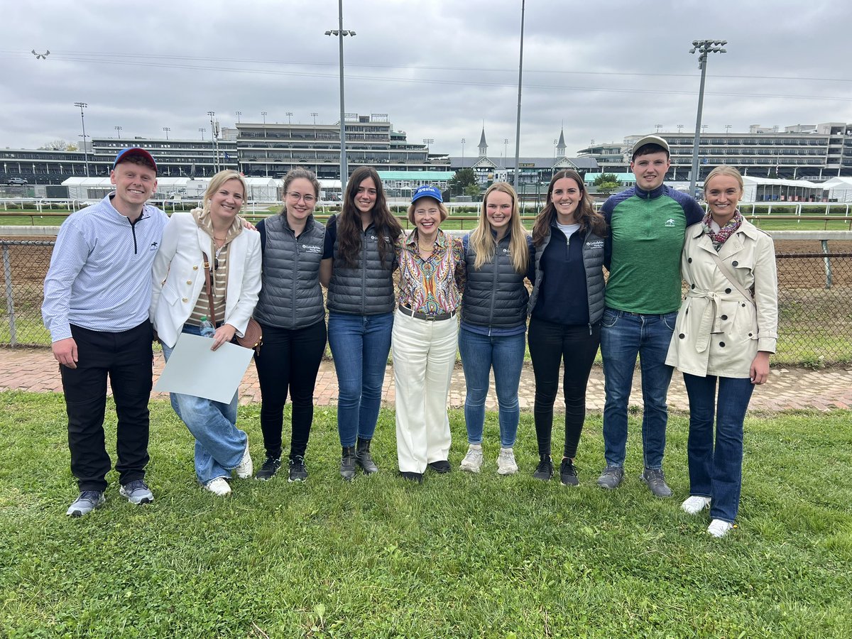 Emma Coleman (@colemanemma1) on Twitter photo It’s Derby week 🌹<a href="/ChurchillDowns/">Churchill Downs</a> and I don’t think the backside gets much better than this 😍
✅ Bob Baffert
✅ Journalism
✅ Kenny McPeek
✅ Thorpedo Anna
✅ Flying Start reunion
<a href="/BobBaffert/">Bob Baffert</a> <a href="/EclipseTBP/">Eclipse Thoroughbred Partners</a> <a href="/KennyMcPeek/">Kenny McPeek</a> <a href="/FlyingStartNews/">Godolphin Flying Start</a>
A morning that will be hard to top 🐎 It’s Derby week 🌹<a href="/ChurchillDowns/">Churchill Downs</a> and I don’t think the backside gets much better than this 😍
✅ Bob Baffert
✅ Journalism
✅ Kenny McPeek
✅ Thorpedo Anna
✅ Flying Start reunion
<a href="/BobBaffert/">Bob Baffert</a> <a href="/EclipseTBP/">Eclipse Thoroughbred Partners</a> <a href="/KennyMcPeek/">Kenny McPeek</a> <a href="/FlyingStartNews/">Godolphin Flying Start</a>
A morning that will be hard to top 🐎
