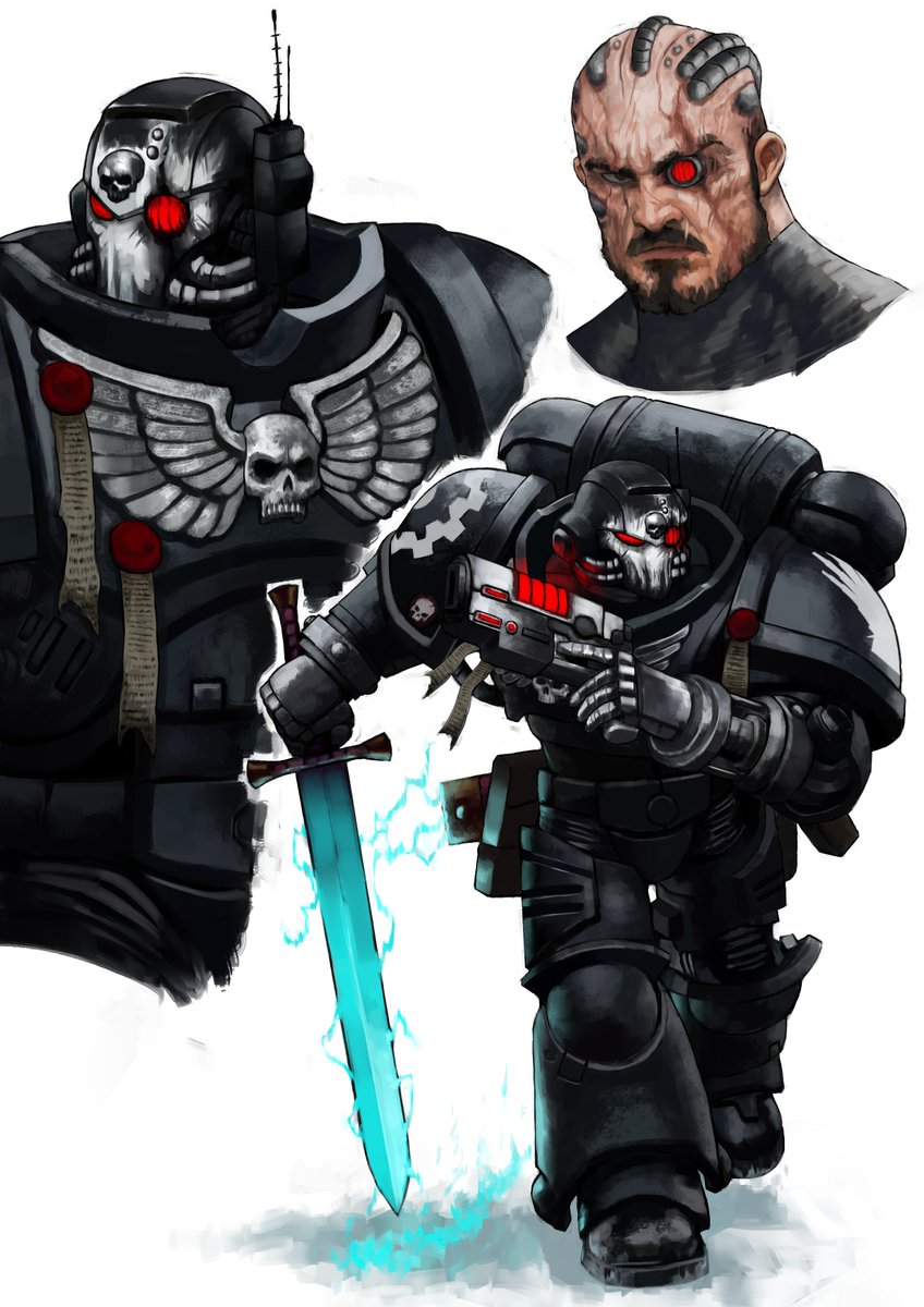 alejofnm's tweet image. iron hand sergeant
commission for @darthnihilus122
#warhammer40k #art #OC #fanart #draw #SpaceMarine
