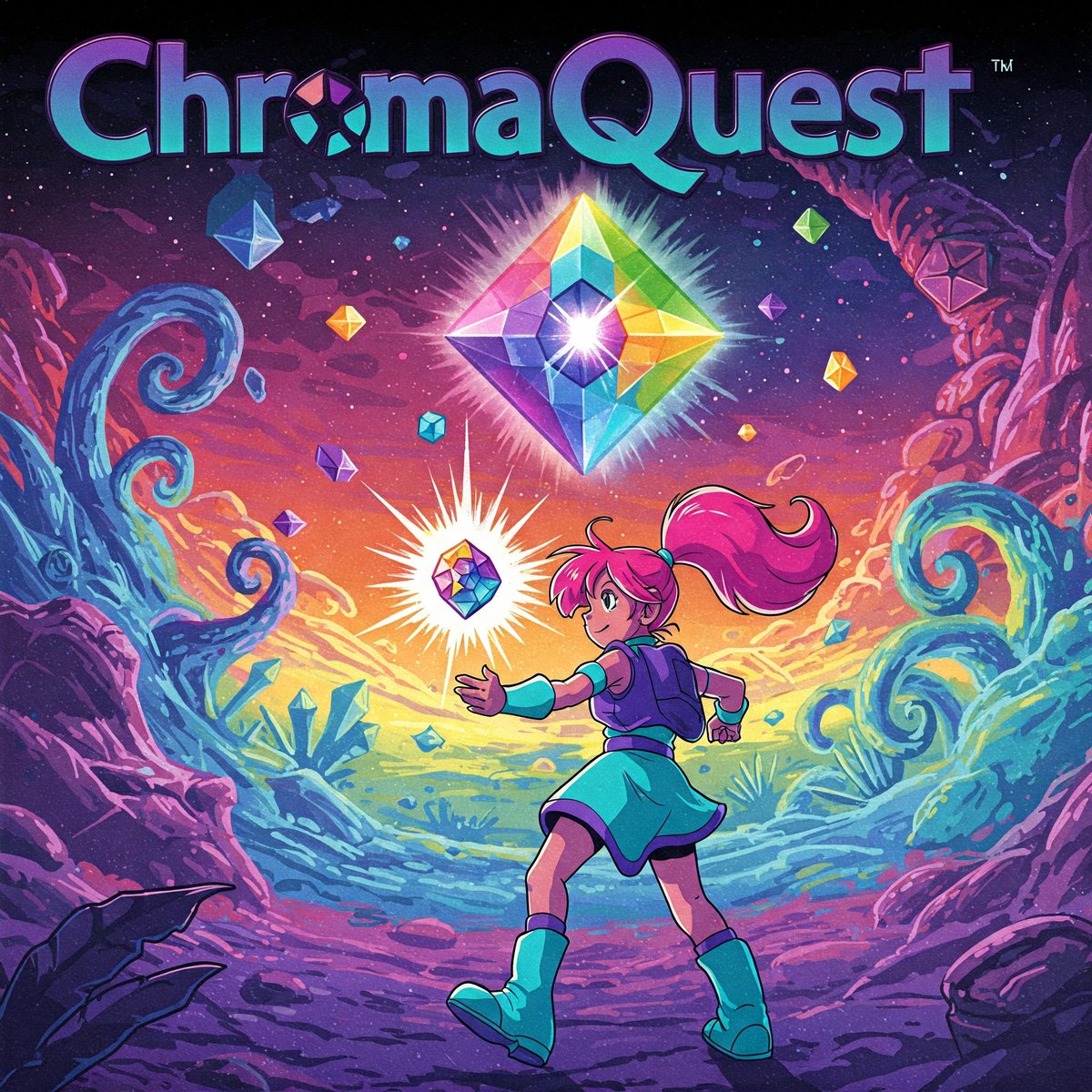 Nodewire_xyz's tweet image. Nodewire was launched to bring you the latest in AI, Crypto, and Tech news. I wanted to add additional projects to showcase the incredible advancement in AI technology. The first project is Chroma Quest. A new game brought to life by AI. 

#Ai #indiegame

nodewire.itch.io/chroma-quest