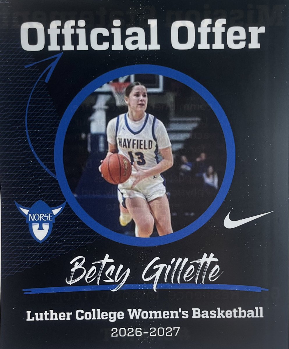Betsy (@betsygillette7) on Twitter photo Thank you <a href="/Coach_Bailey_LC/">Amanda Jean Bailey</a> , <a href="/Coach_A45/">Alison Shearer</a> , and the <a href="/LutherWBB/">Luther College WBB</a> team for an awesome visit! I enjoyed getting to know you guys and the campus. I am very excited to have received an offer to further my basketball and academic career at Luther College!! <a href="/LadyVikes/">Hayfield/Schaeffer Academy Lady Vikes</a> <a href="/AirMinnesota/">Air Minnesota Basketball</a> Thank you <a href="/Coach_Bailey_LC/">Amanda Jean Bailey</a> , <a href="/Coach_A45/">Alison Shearer</a> , and the <a href="/LutherWBB/">Luther College WBB</a> team for an awesome visit! I enjoyed getting to know you guys and the campus. I am very excited to have received an offer to further my basketball and academic career at Luther College!! <a href="/LadyVikes/">Hayfield/Schaeffer Academy Lady Vikes</a> <a href="/AirMinnesota/">Air Minnesota Basketball</a>